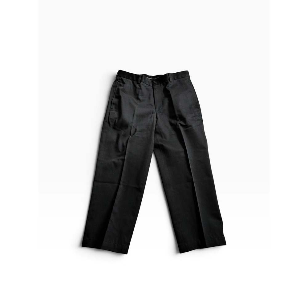 Brooks Brothers Advantage Chino Clark Fit 34x32 Black Classic Preppy Pants